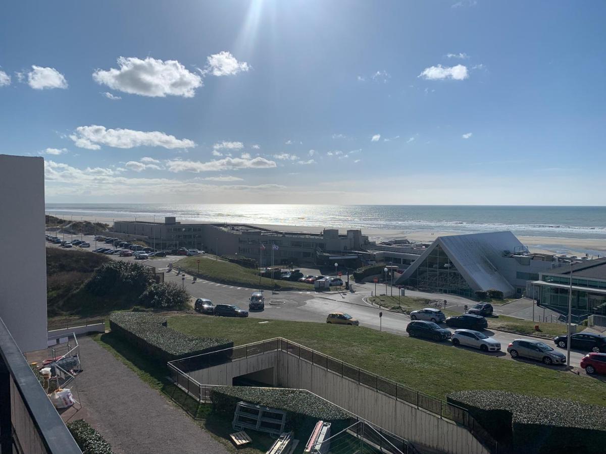 Appt Traversant Vu Mer Et Dunes Avec Garage Le Touquet Esterno foto