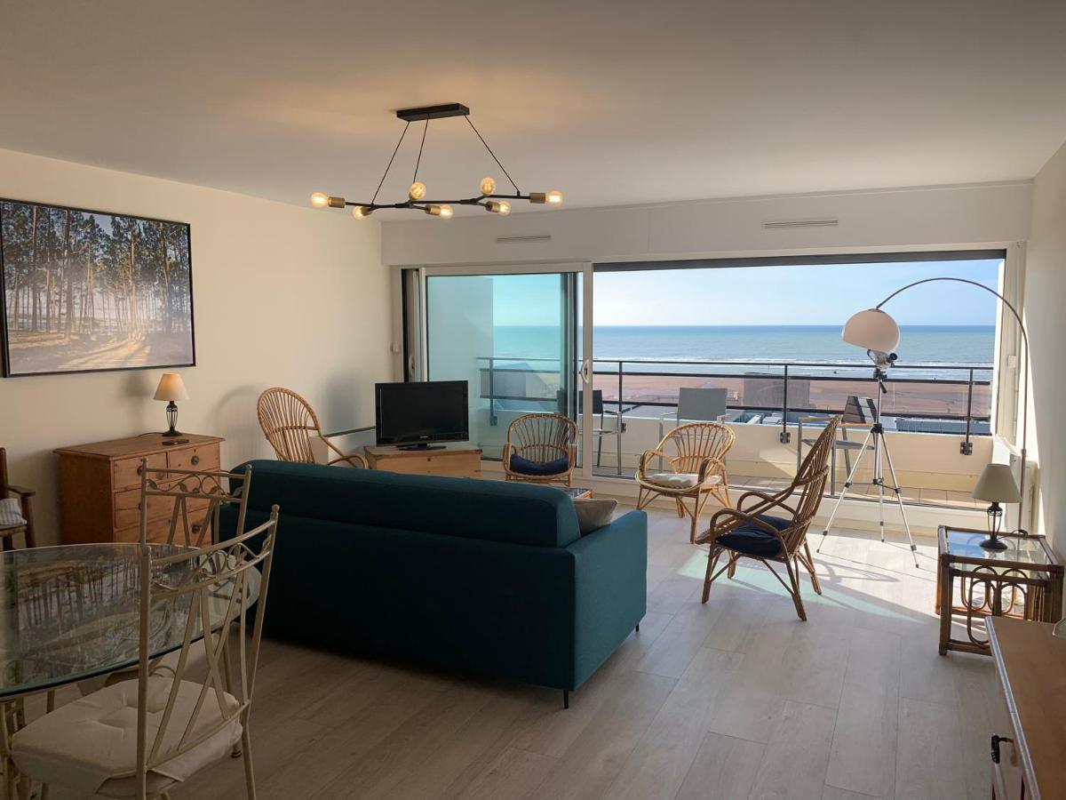 Appt Traversant Vu Mer Et Dunes Avec Garage Le Touquet Esterno foto