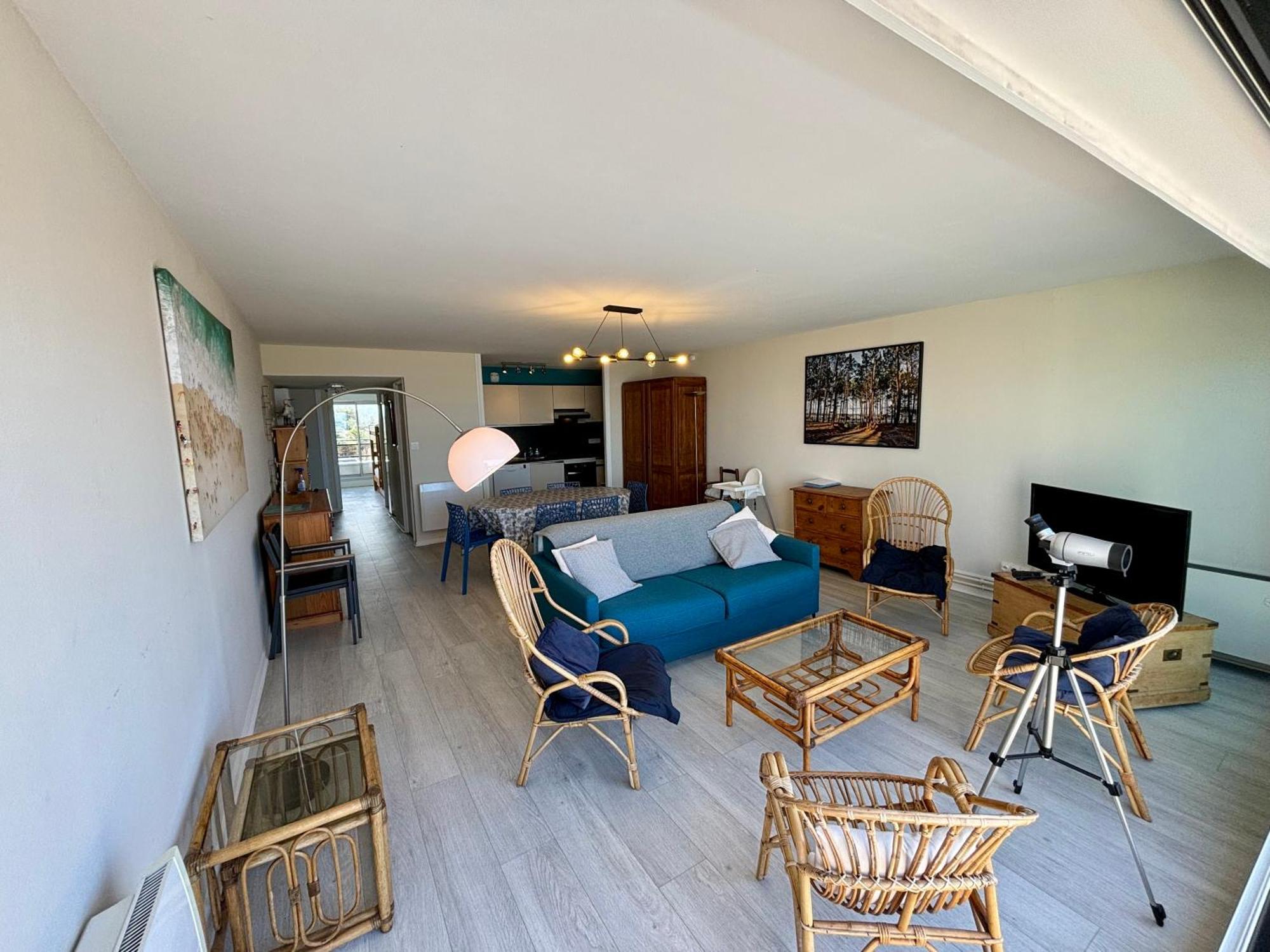 Appt Traversant Vu Mer Et Dunes Avec Garage Le Touquet Esterno foto