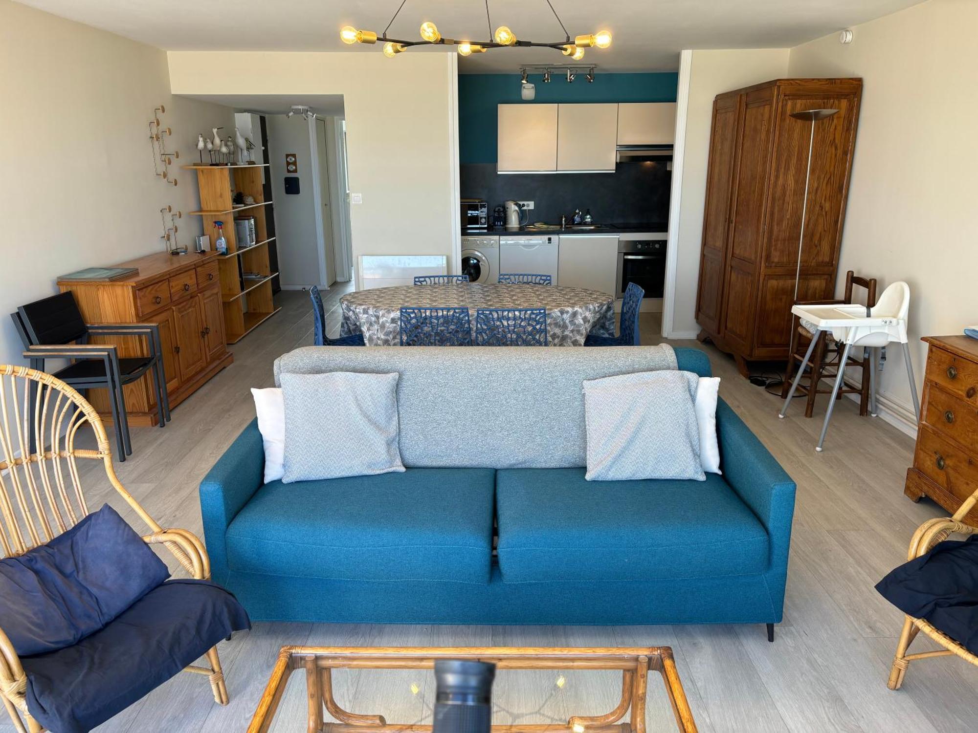 Appt Traversant Vu Mer Et Dunes Avec Garage Le Touquet Esterno foto